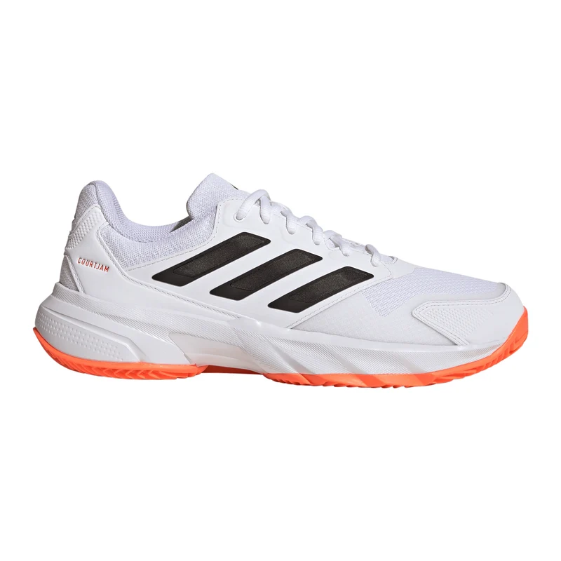 CourtJam Control 3 Sandplatzschuh Herren - weiß, orange