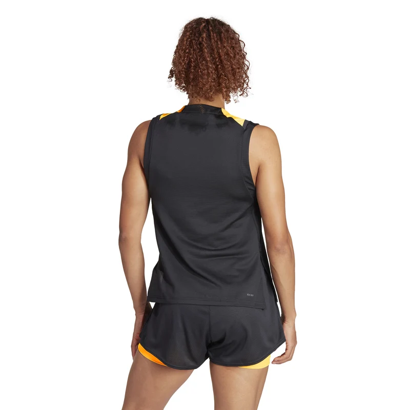 Match Pro Tank-Top Damen-Weiß,Schwarz