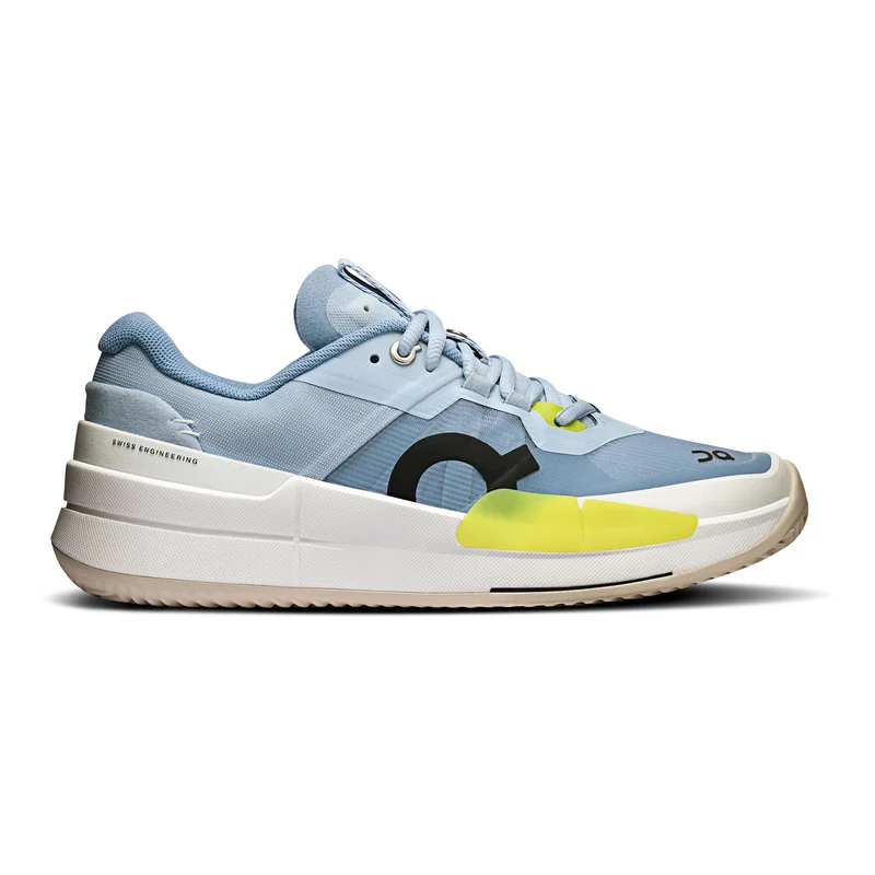 The Roger Pro 2 Sandplatzschuh Damen-Hellblau,Gelb