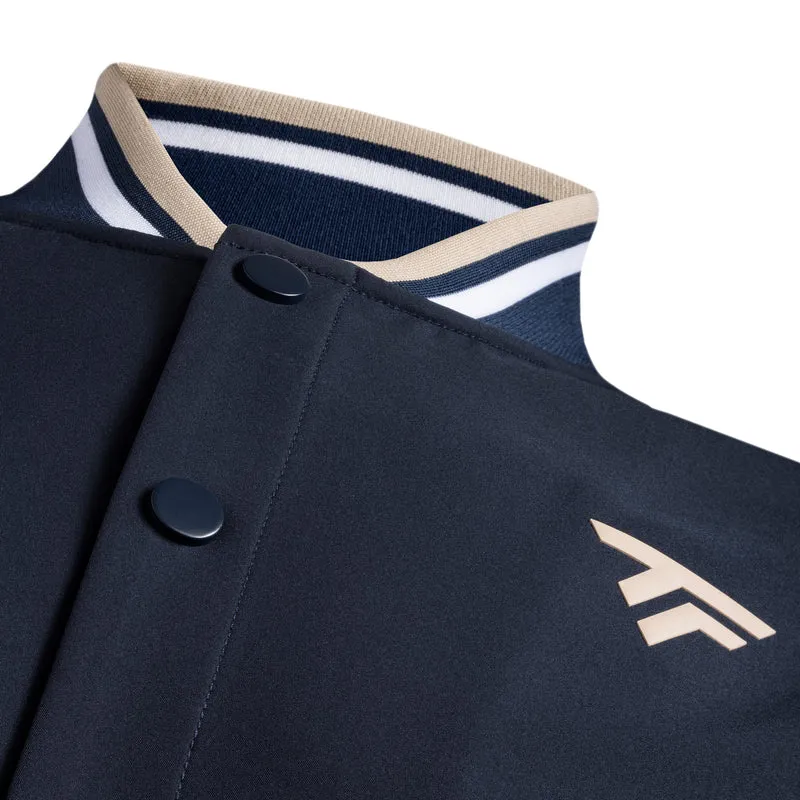 Tech Bomber Trainingsjacke Unisex-dunkelblau