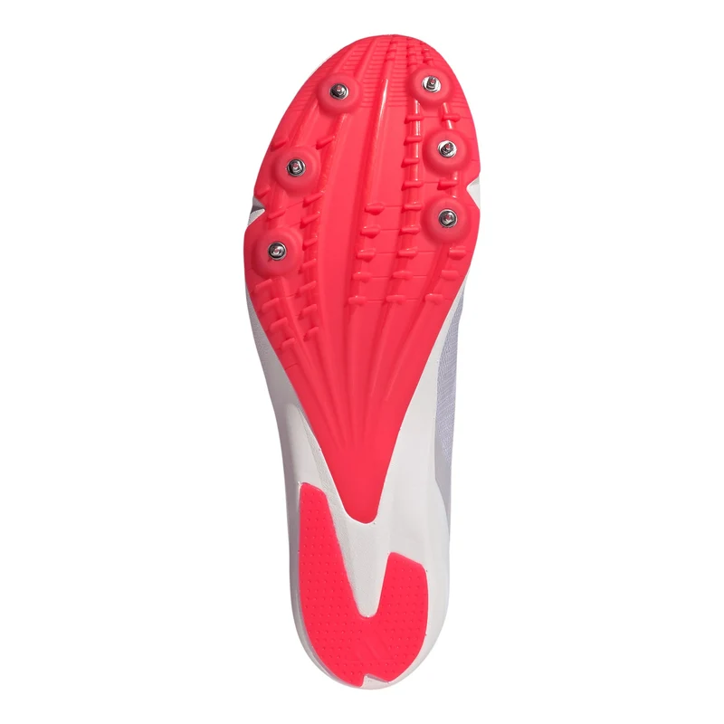 Distancestar Spikeschuh Unisex - weiß, rot