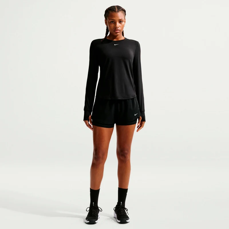 One Classic Dri-Fit Longsleeve Damen - schwarz, weiß