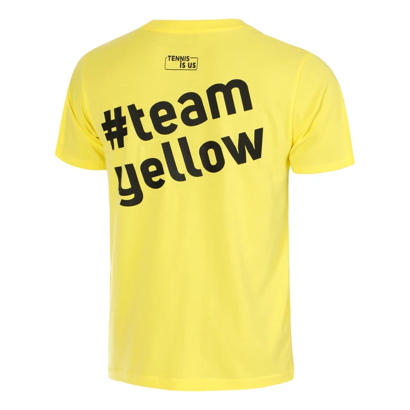 Team Yellow T-Shirt Herren-Gelb