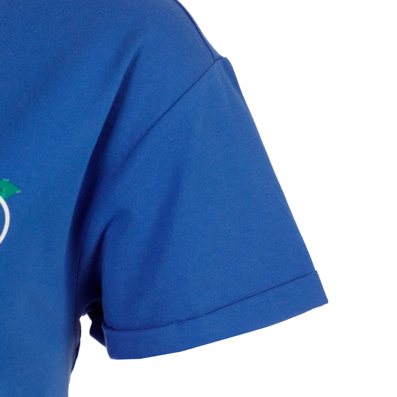 Crush TMTTC T-Shirt Damen-blau, weiß