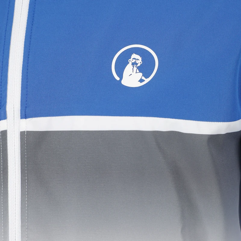 Faded Trainingsjacke Jungen - blau, weiß
