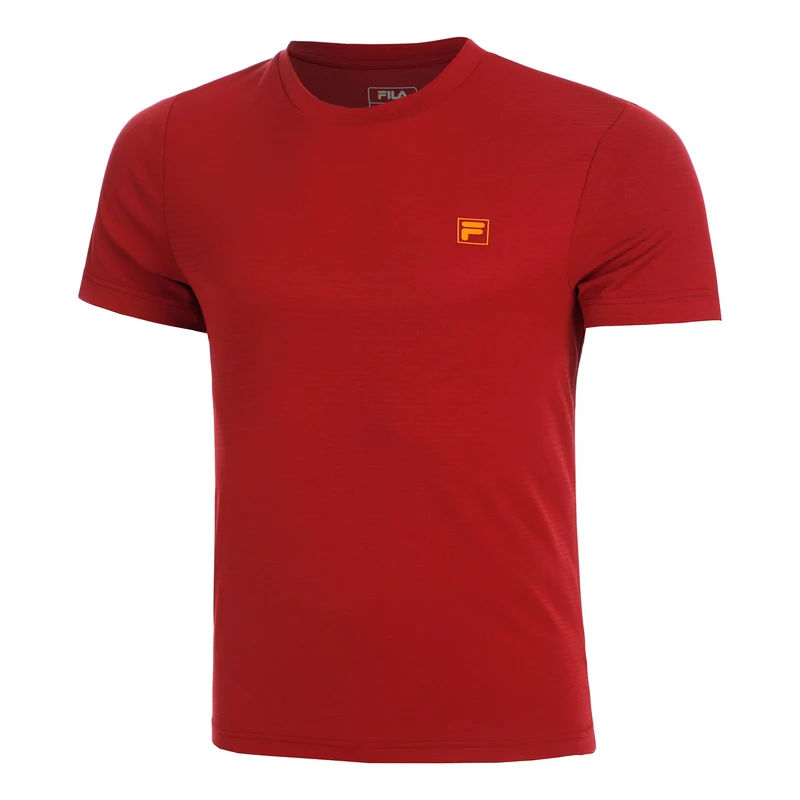 Tristan T-Shirt Herren-Dunkelrot