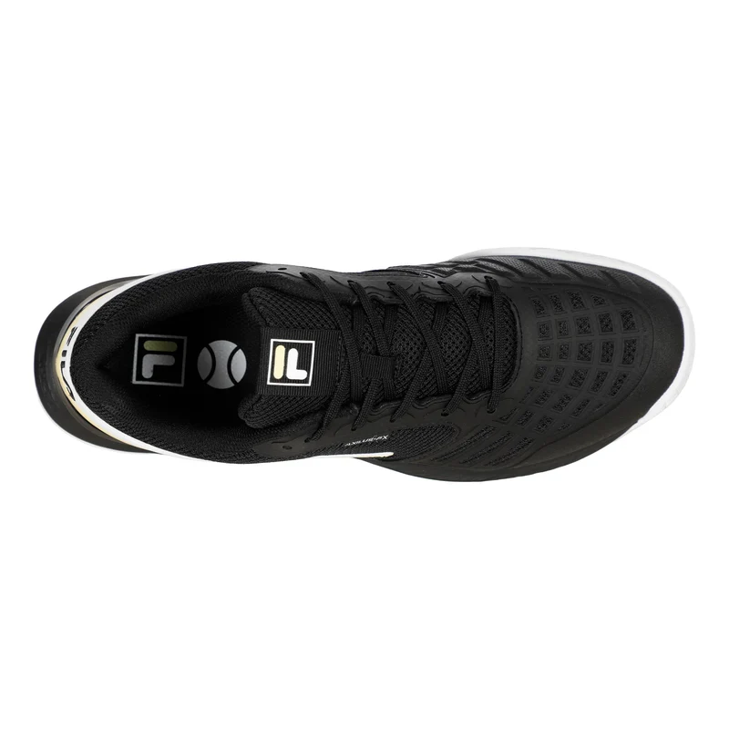 Axilus FX Allcourtschuh Herren - schwarz, gelb