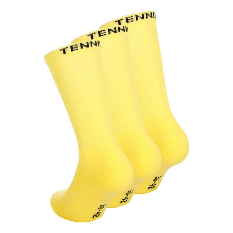 Tennissocken 3er Pack-Gelb