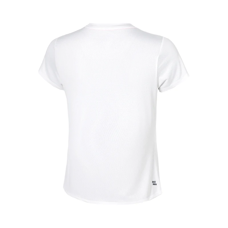 Crew 2.0 T-Shirt Mädchen-weiß