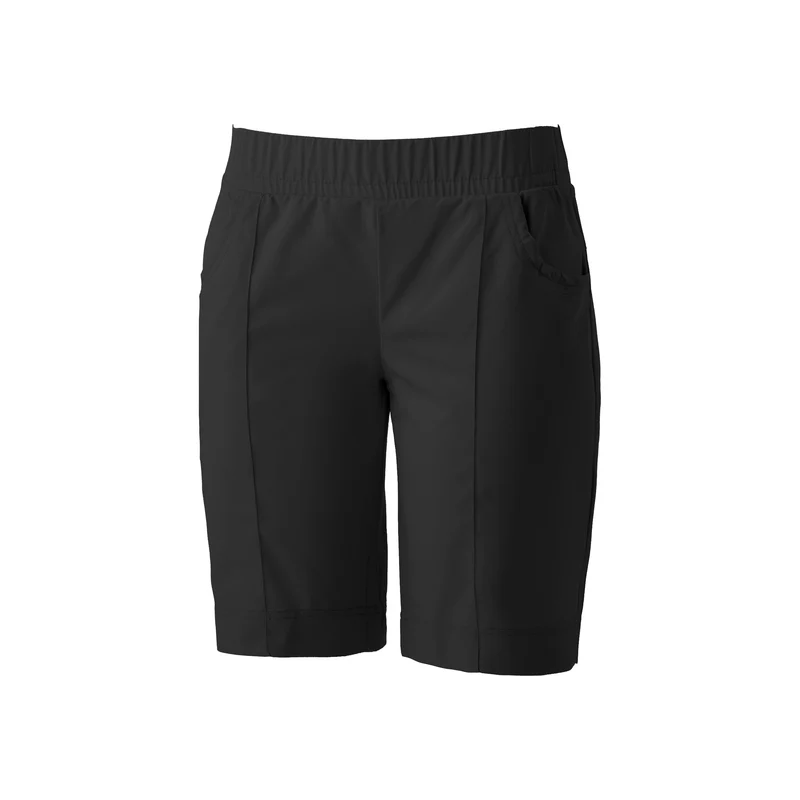 Bea Shorts Damen - schwarz, silber