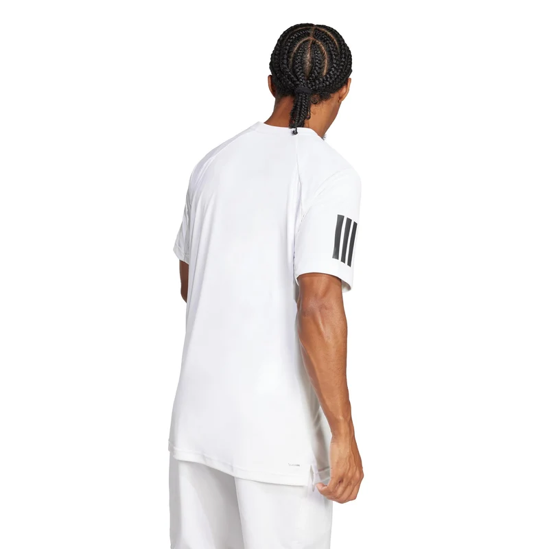 Club 3Stripes T-Shirt Herren-weiß