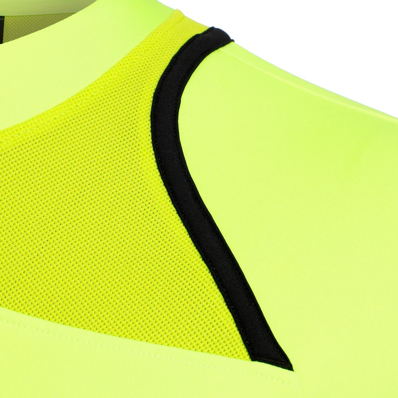 Run Anywhere Crop Laufshirt Damen-Grün,Schwarz