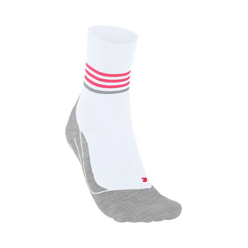 RU4 Endurance Reflect Laufsocken Damen-Weiß,Rot