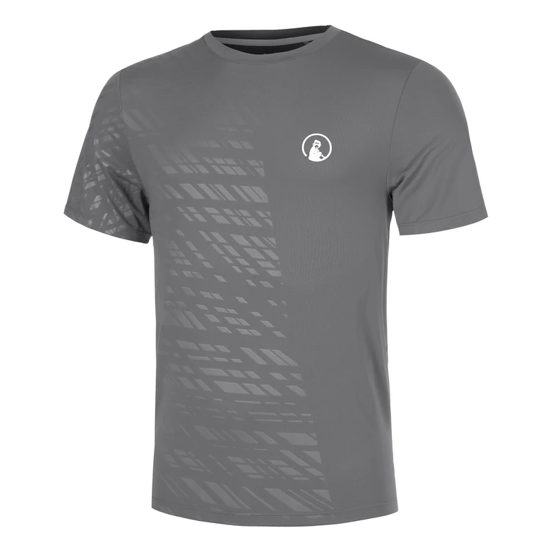 Receiver Embossed T-Shirt Herren - grau, weiß
