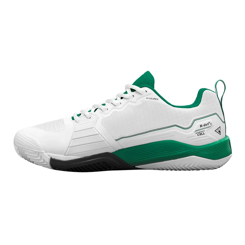 Rush Pro 4.5 Sandplatzschuh Herren-Weiß,Grün