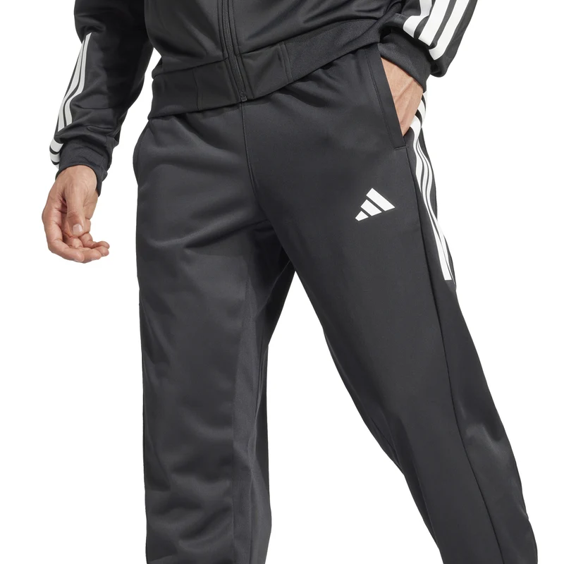 3Stripes Knit Trainingshose Herren - schwarz, weiß