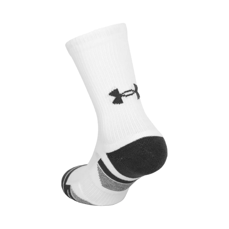 Performance Tech Crew Sportsocken 3er Pack-Weiß