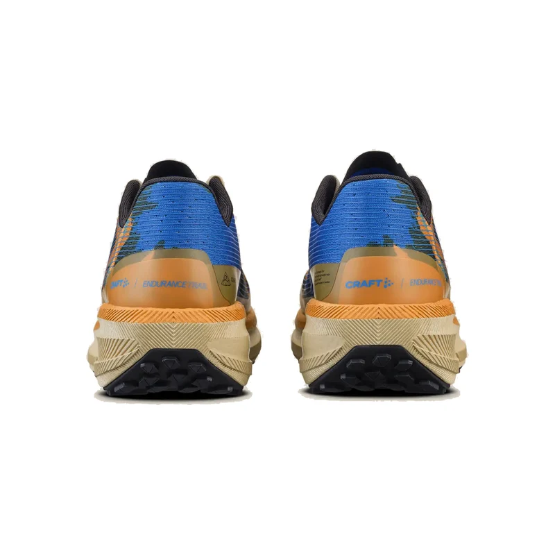 Endurance Trail Trailschuh Herren - orange, blau