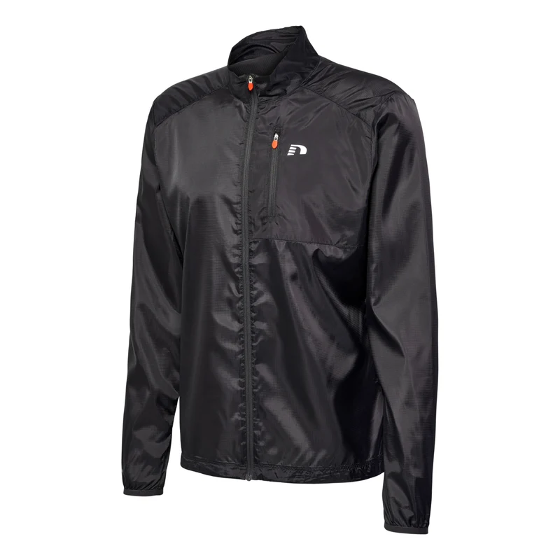 Packable Tech Laufjacke Herren-Grau