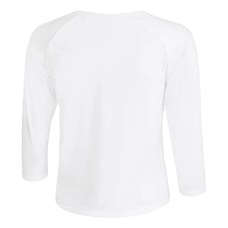 Mixed Longsleeve Damen-Weiß