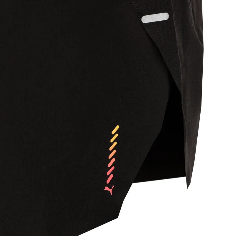 Ultraweave Velocity 3in Split Laufshorts Herren-Schwarz