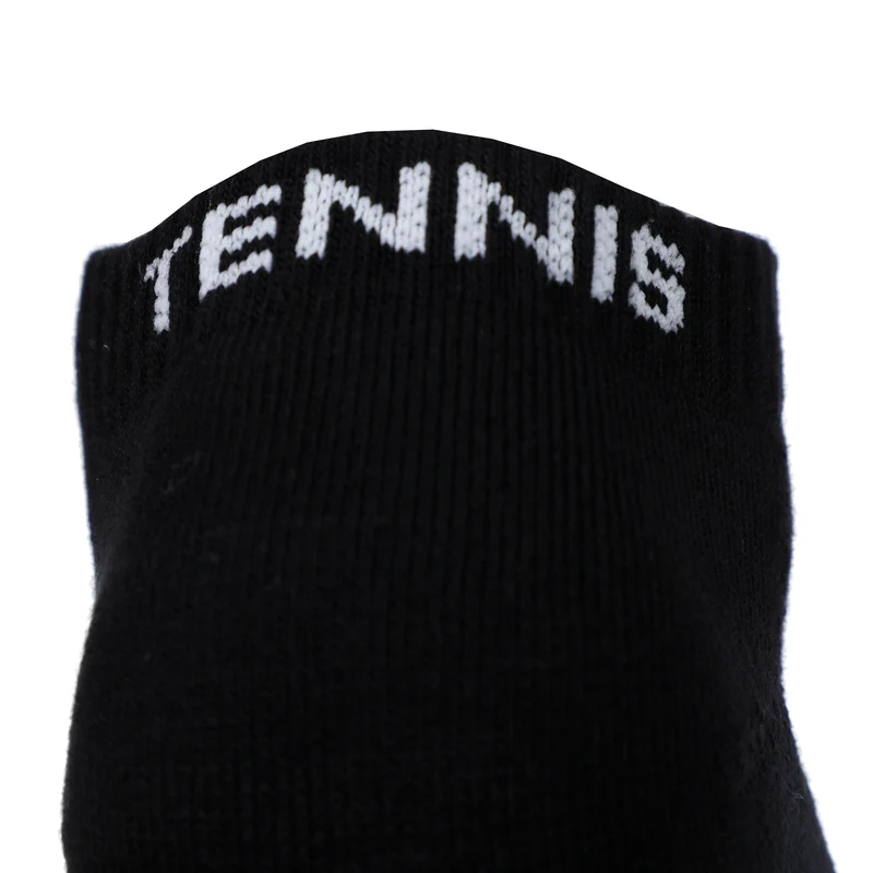 Tennissocken 3er Pack-Schwarz