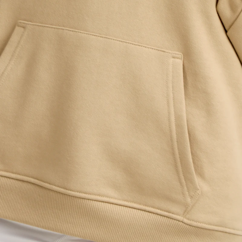 Wild Oversize Embroided Hoody Damen-Beige,Neongrün