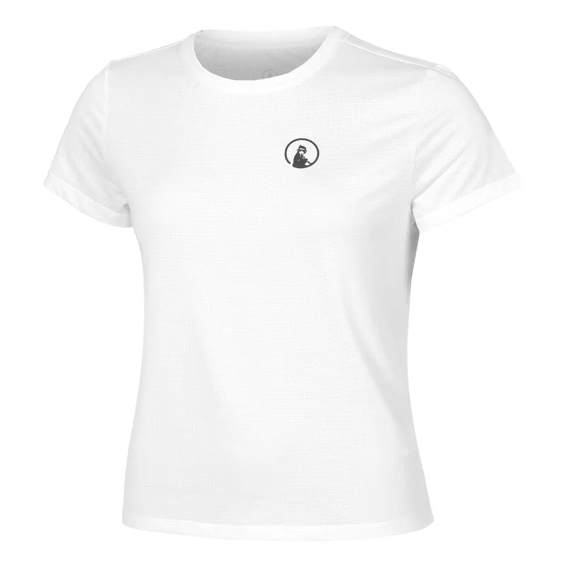 Retriever T-Shirt Damen-Weiß