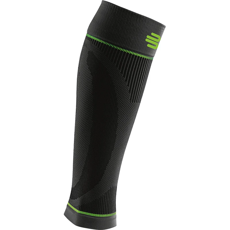 Sports Compression Lower Leg (x-long) Sleeve-Schwarz