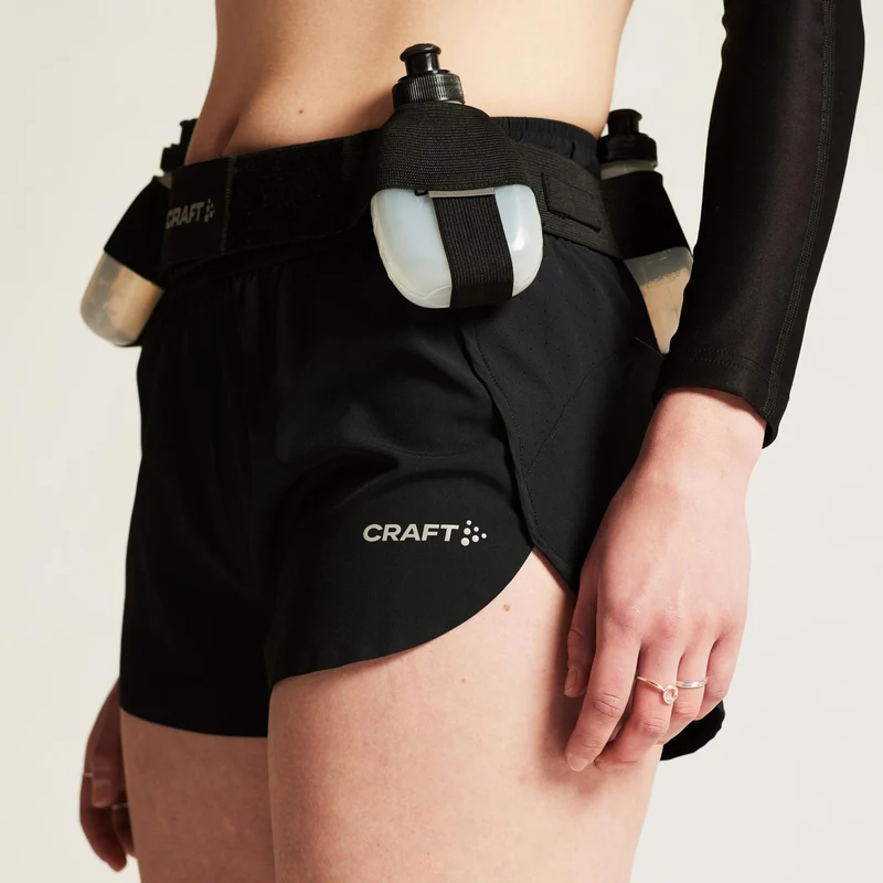 ADV Essence 2in 2 Laufshorts Damen-Schwarz