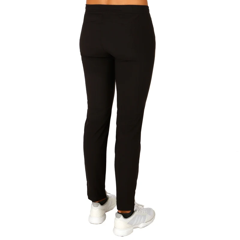 Lilly Trainingshose Damen - schwarz, silber