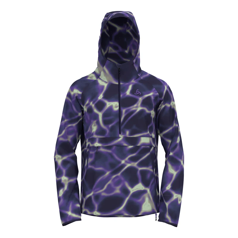 Zeroweight Print Laufjacke Herren-Lila