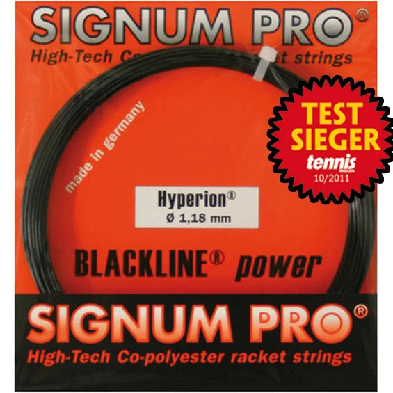 Hyperion Saitenset 12m-Schwarz