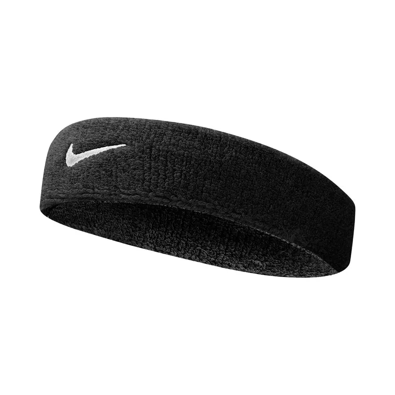 Swoosh Classic Stirnband Unisex - schwarz, weiß