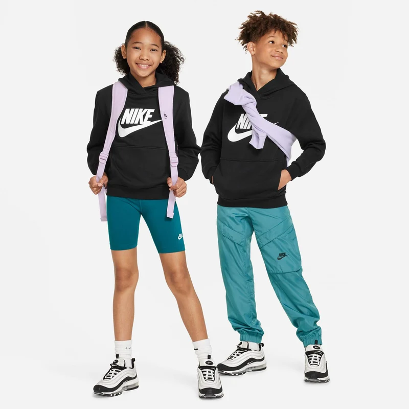 Club Fleece Hoody Kinder-schwarz