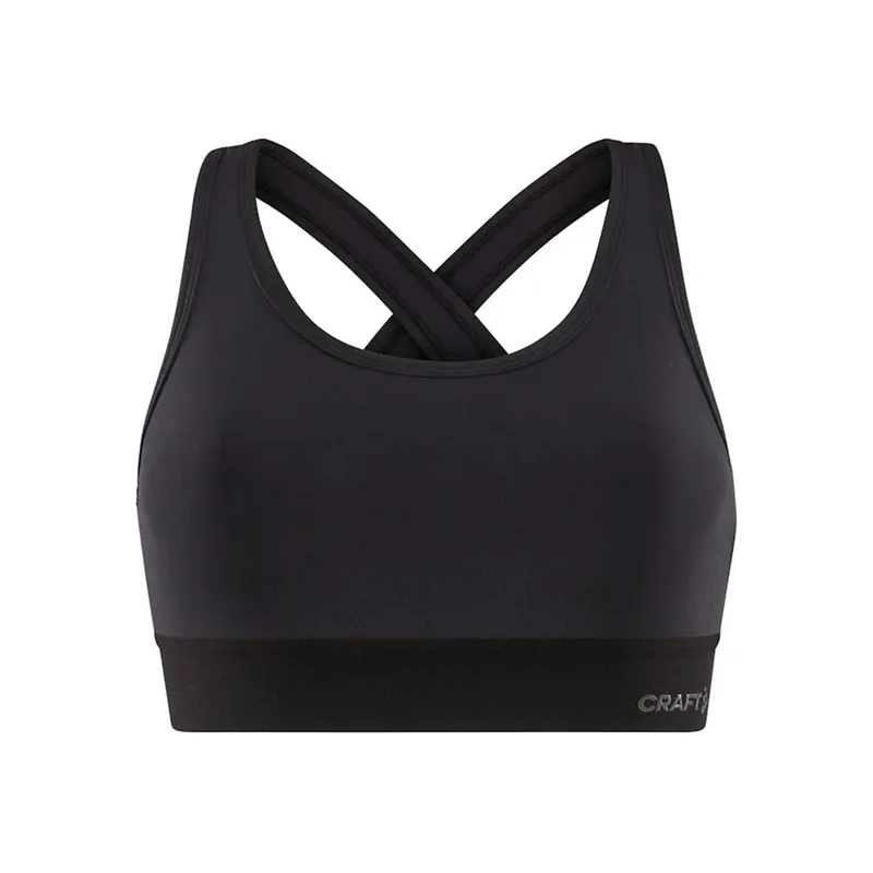 Core Traing Padded Sport-BH Damen-Schwarz