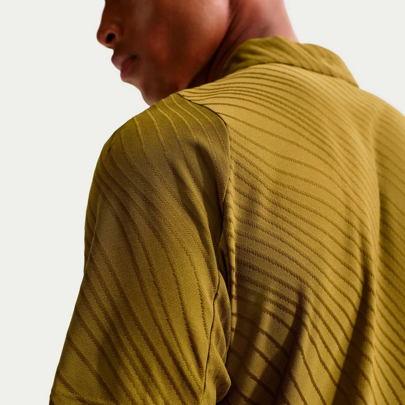 Jannik Sinner Court Dri-Fit Advantage Slam Polo Herren-oliv, weiß