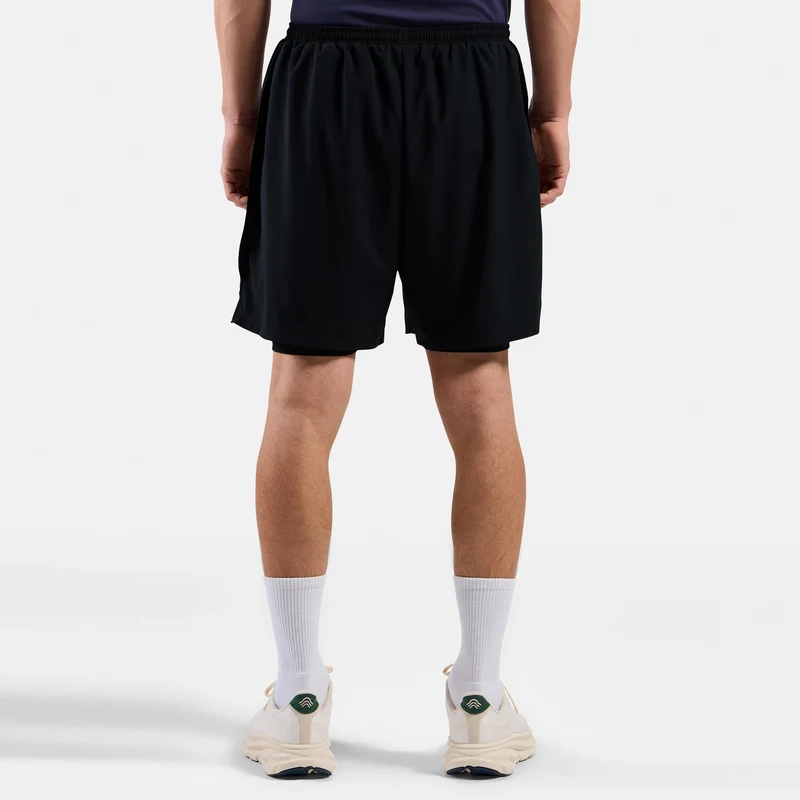 Essential 6in 2in1 Laufshorts Herren-schwarz