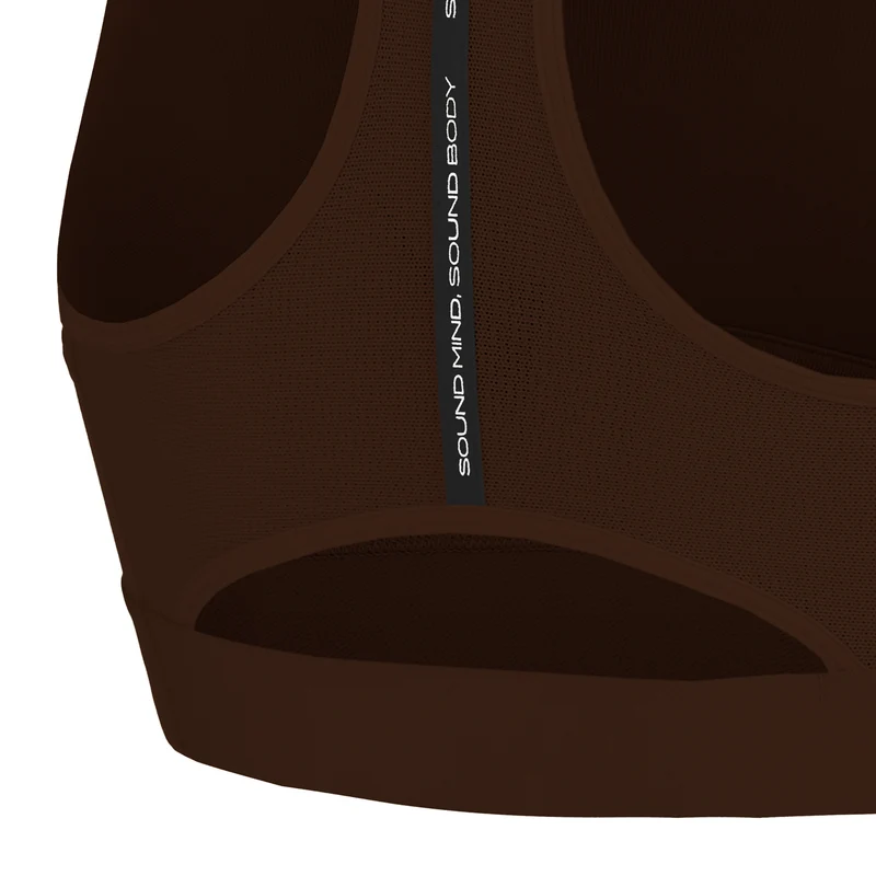 Road Compression Sport-BH Damen - braun
