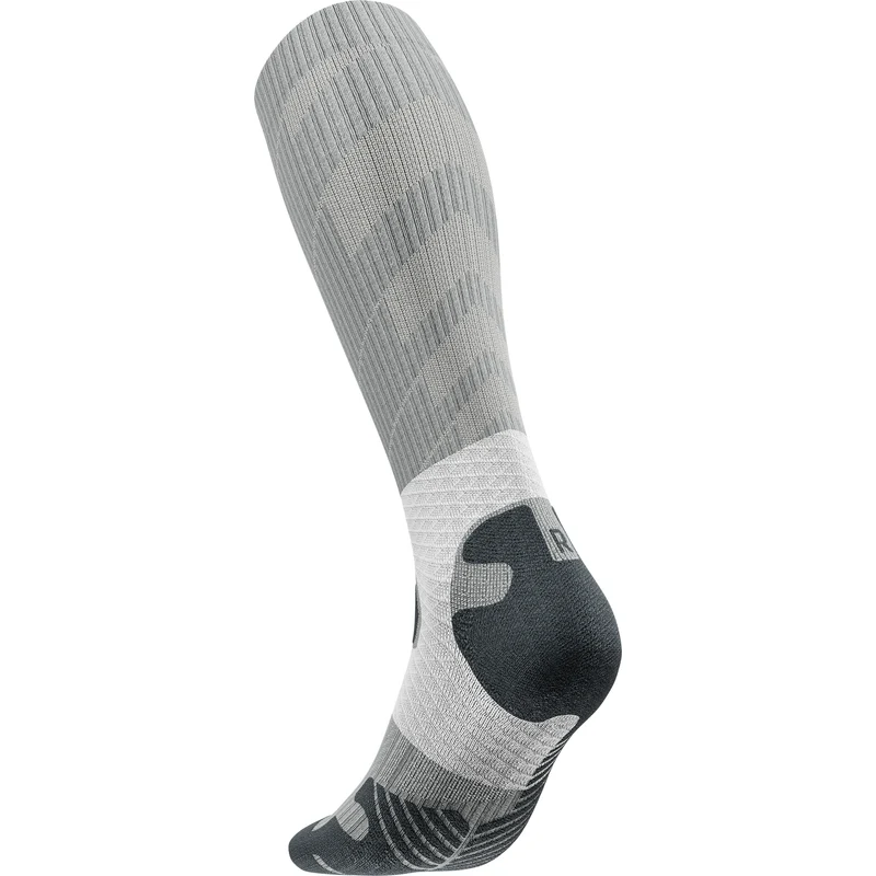 Trail Run Compression Kompressions-Socken Damen-Grau