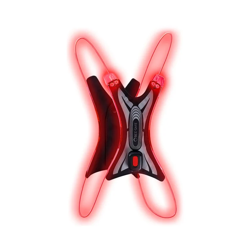 Led Vest Spider USB Lichtsystem-Rot