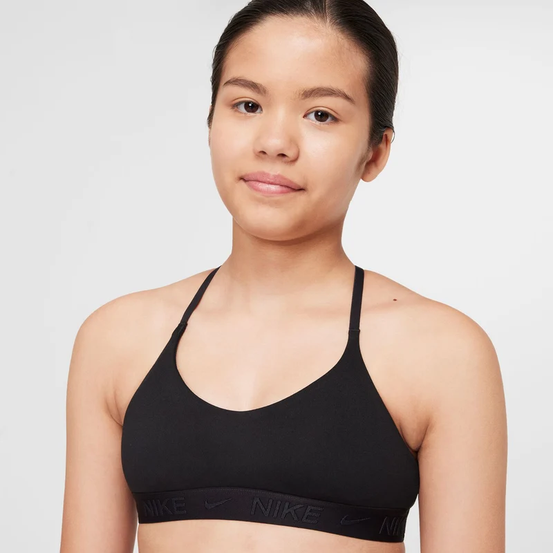 Dri-Fit Indy Sport-BH Mädchen-Schwarz