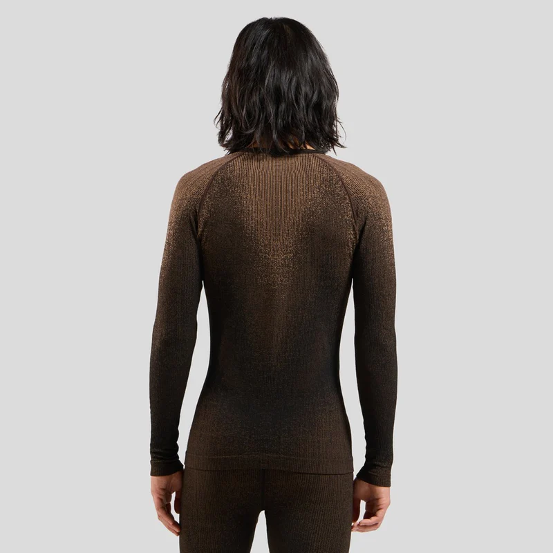 Performance Warm Blackcomb Crew Neck Unterhemd Herren-Braun