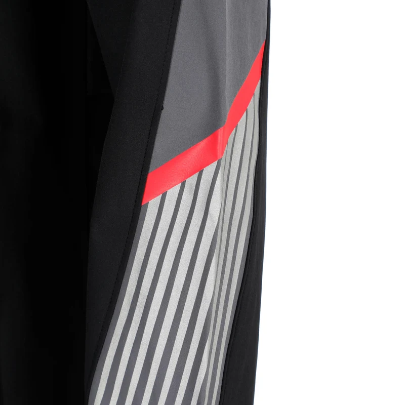 Velociti Storm Laufjacke Herren-Schwarz,Grau