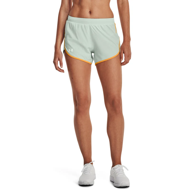 Fly-By Elite 3in Shorts Damen-Grün,Orange