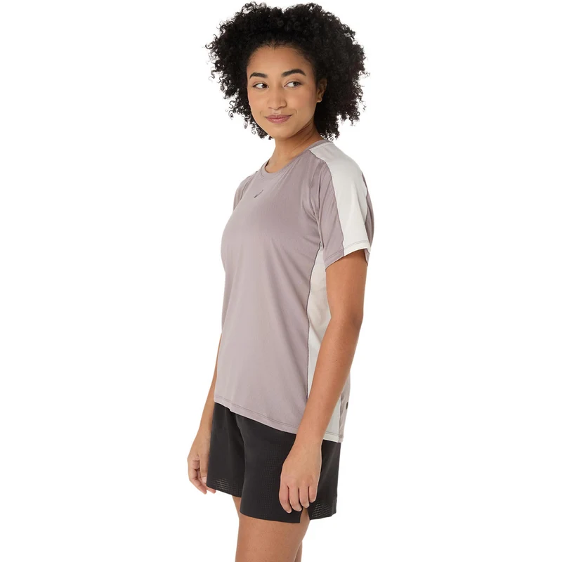 Fujitrail Elite Laufshirt Damen-grau, beige