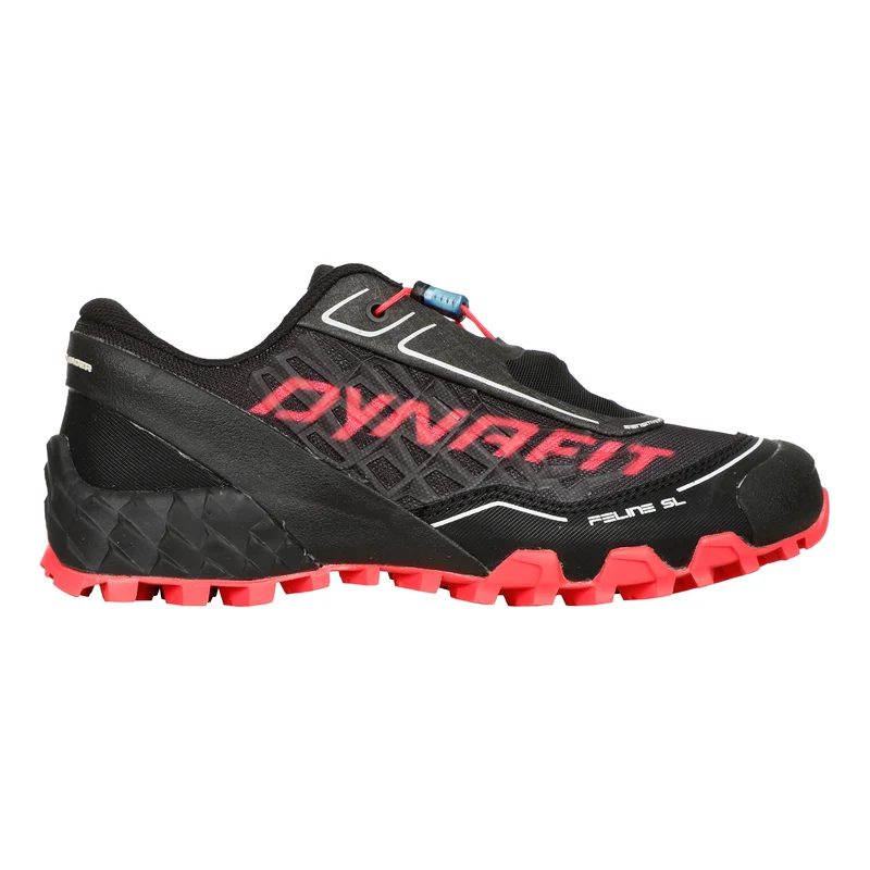 Feline SL Trailschuh Damen-Schwarz,Neonpink