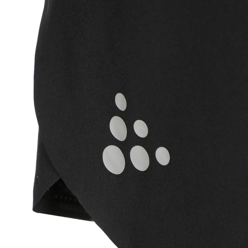 Pro Hypervent Split 2 Laufshorts Damen-Schwarz