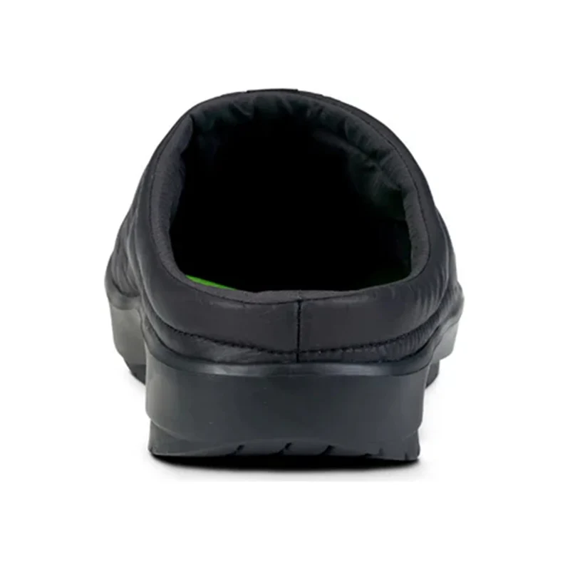 Oocoozie Thermo Mule Recoveryschuh Unisex - schwarz, neongrün