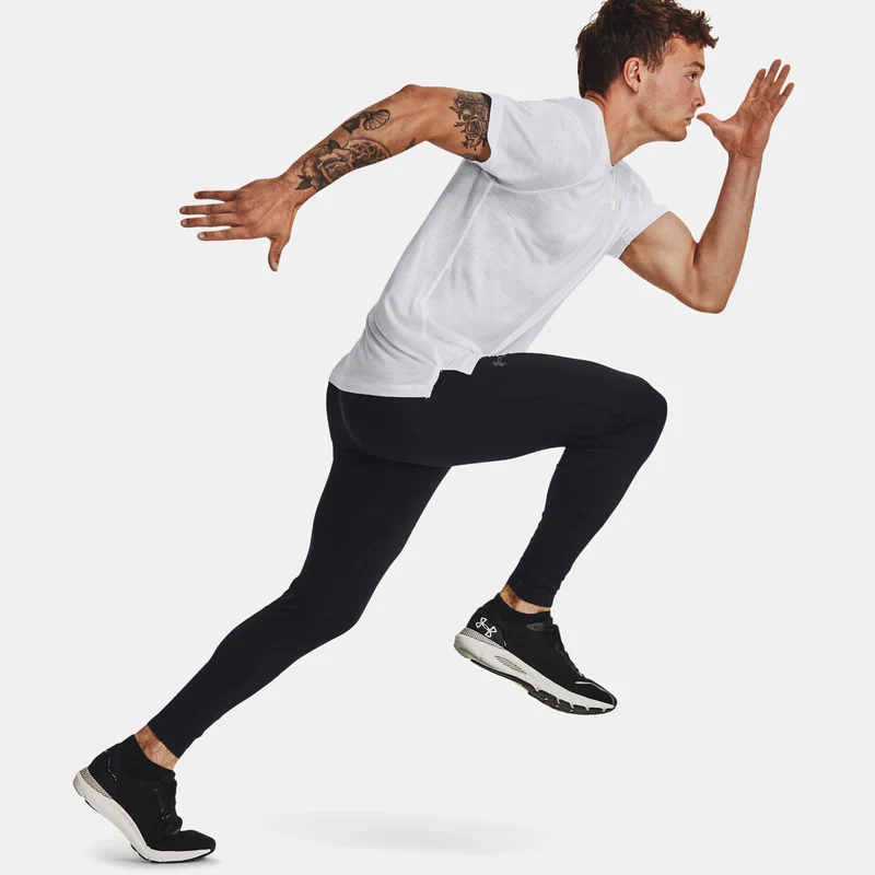 Qualifier Elite Lauftight Herren-Schwarz